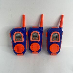 NERF WALKIE TALKIES FRS TACTICAL 1000 FT Range Lot‎ Of 3